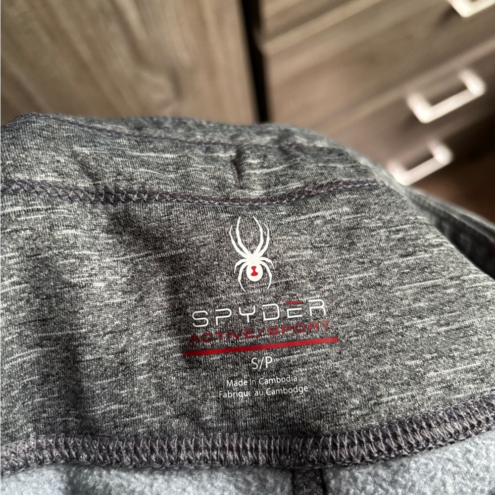 Spyder Women Grey Leggings Small - Picture 5 of 5